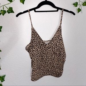 Urban outfitters cheetah tank top